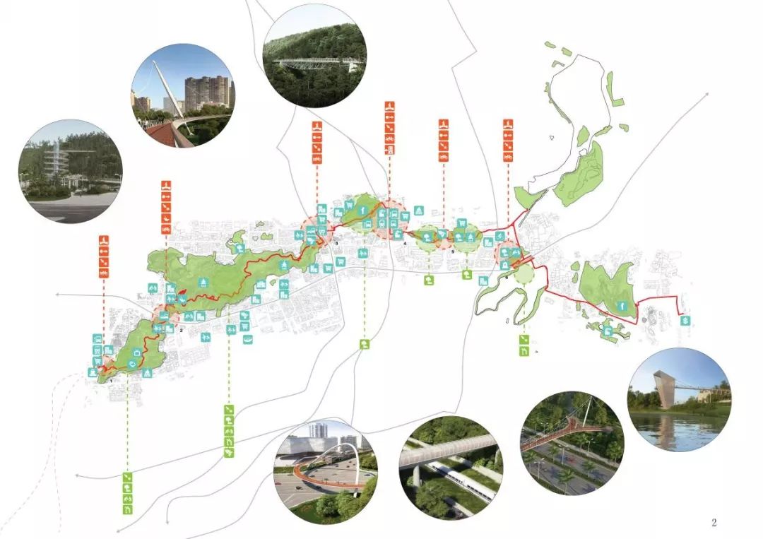 厦门健康步道线路图
