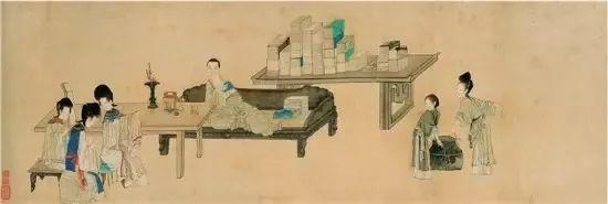清 禹之鼎 《乔元之三好图》