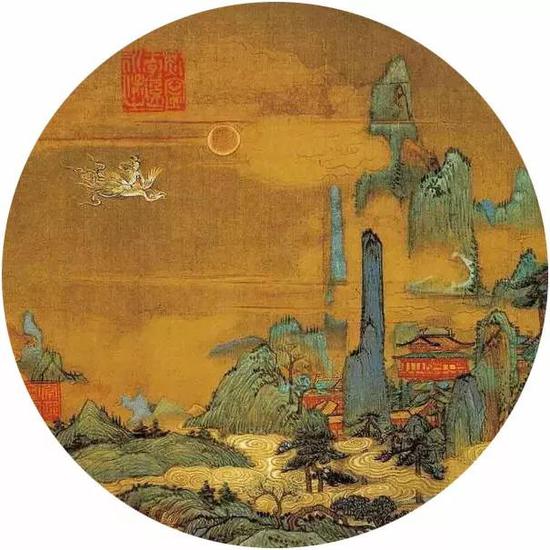宋 佚名《仙山楼阁图》