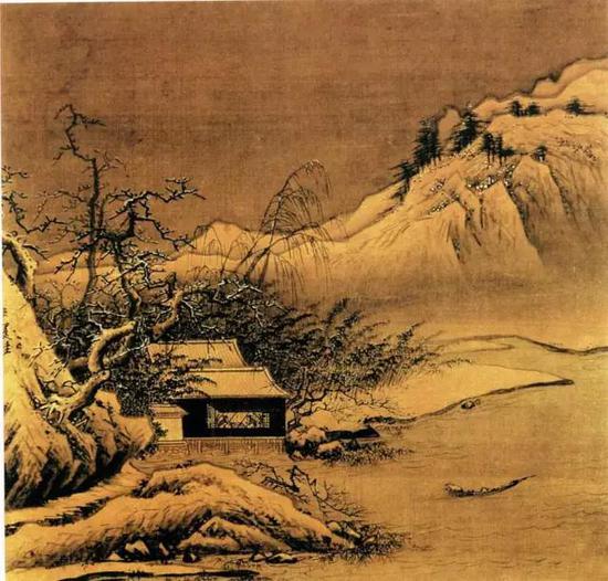 宋 夏圭《雪堂客话图》