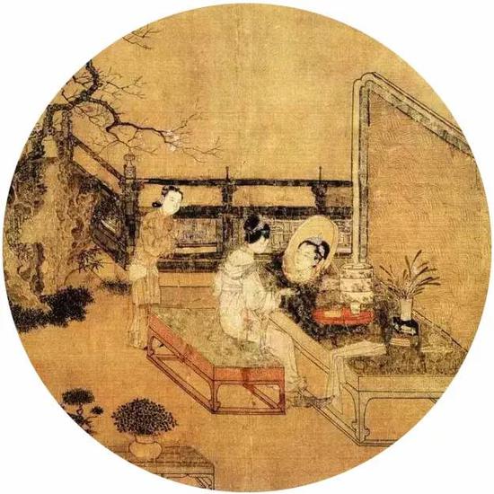 宋 苏汉臣 《妆靓仕女图》
