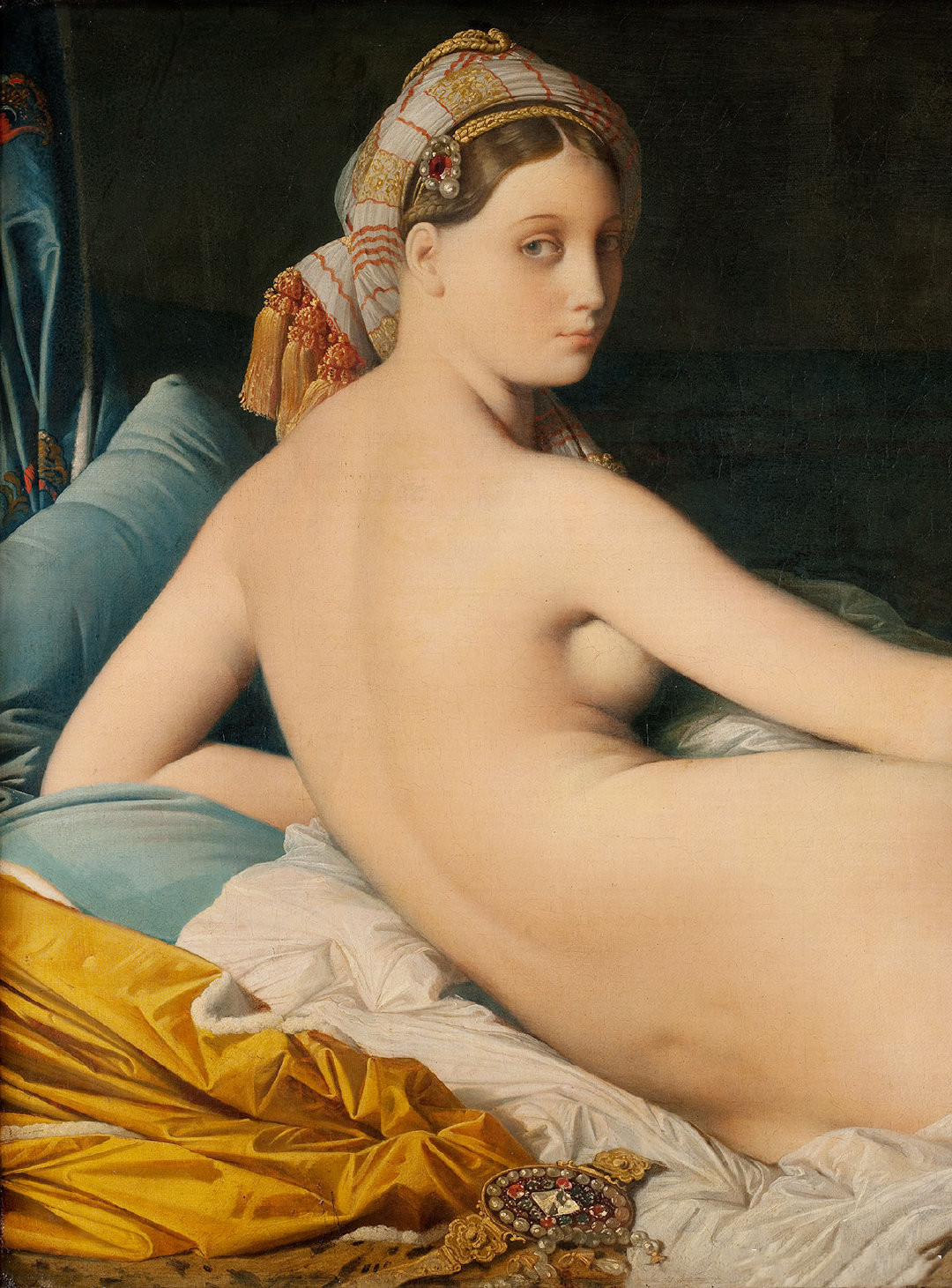 安格尔（Ingres）《大浴女》（la Grande Odalisque）