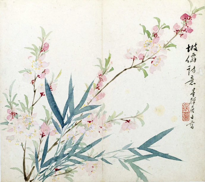 （清）朱熊《花卉册》