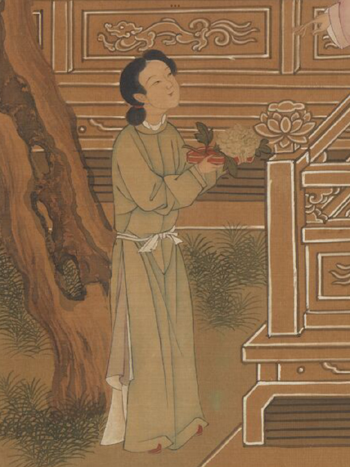 周文矩 五代南唐仙姬文会图卷3