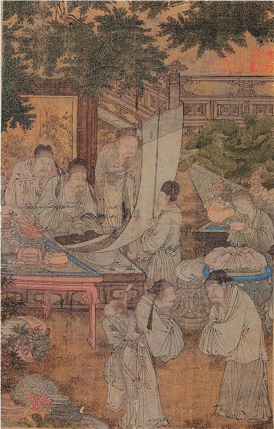 宋 佚名《消夏图》