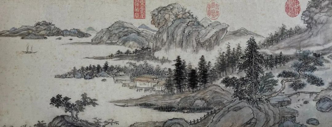 明 金润《溪山真赏图》