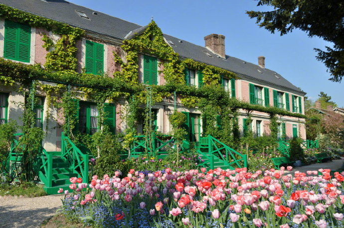 莫奈法国吉维尼小镇(Giverny) 的家