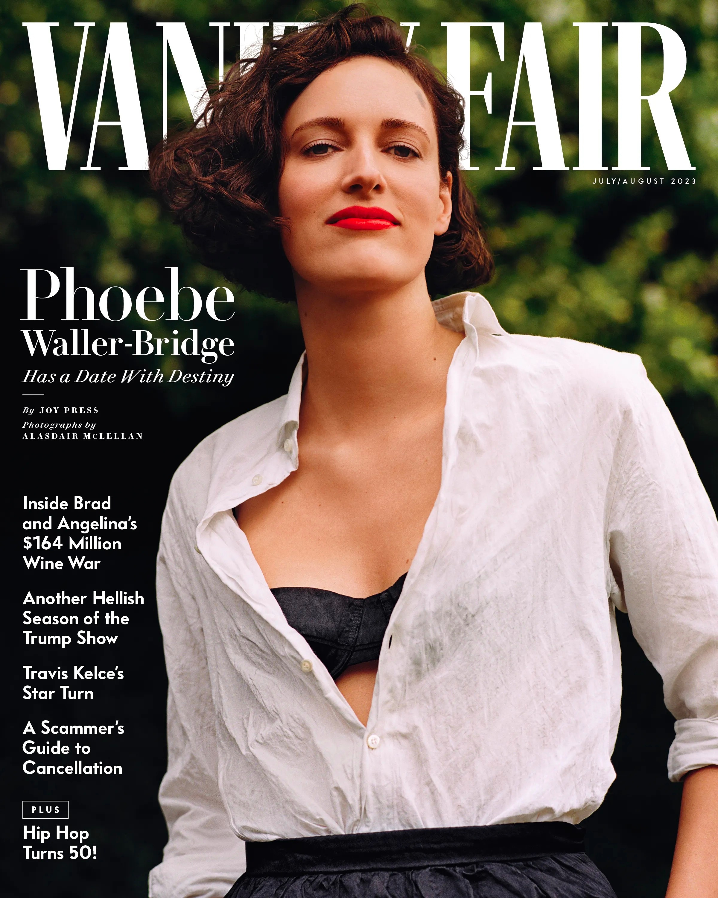 Phoebe Waller-Bridge 登上《名利场》杂志封面