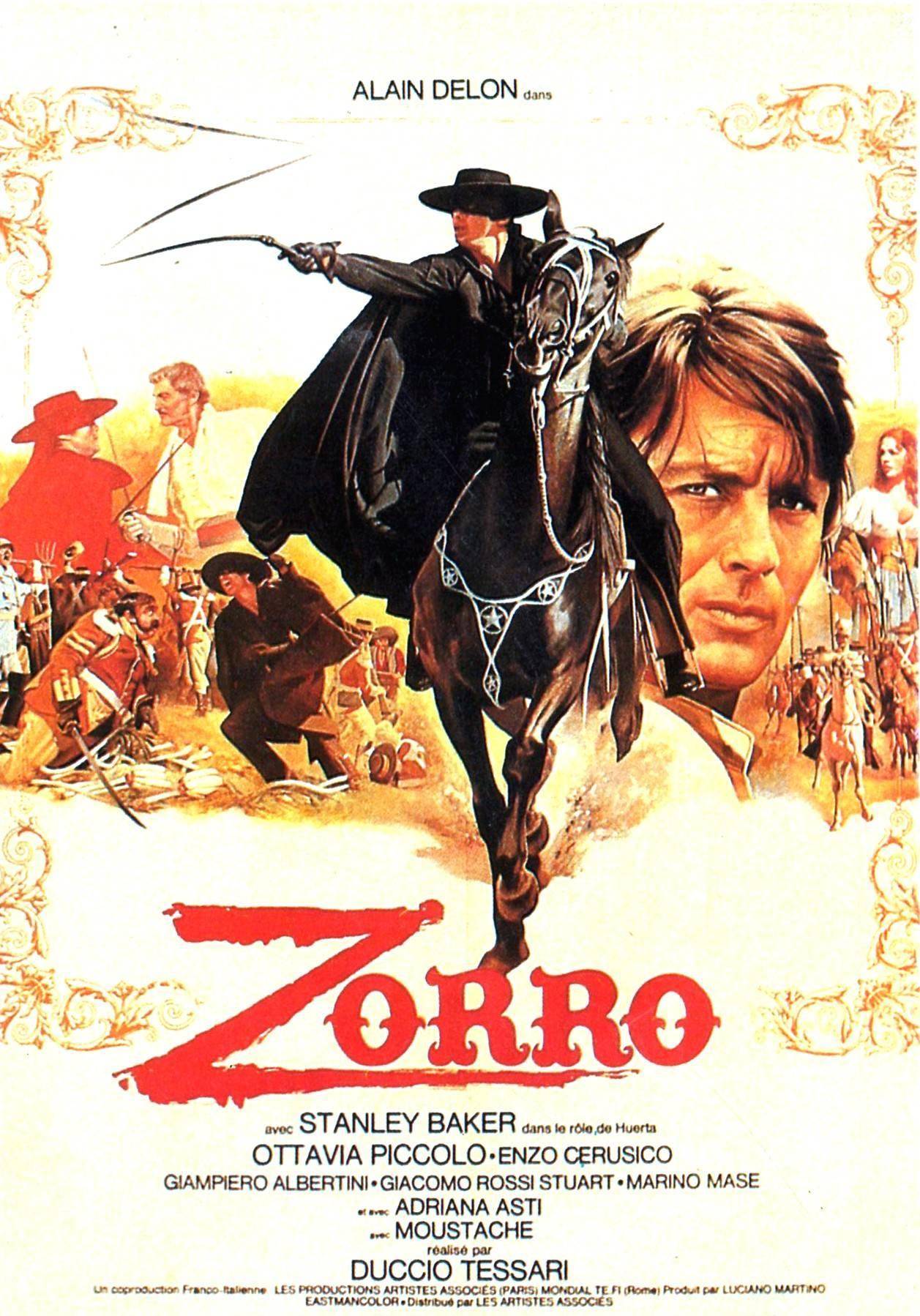 1975年电影《佐罗》主题曲--《Zorro Is Back》Oliver On