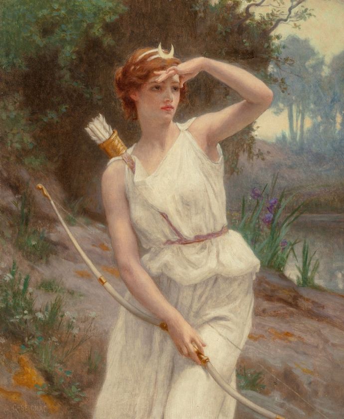 Guillaume Seignac笔下的新古典主义女神（1）