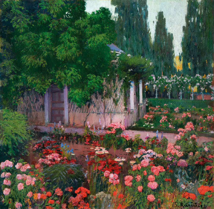 Santiago Rusinol油画作品