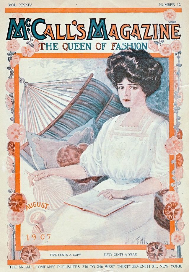女性杂志《McCall's Magazine》1900-1930年代的封面