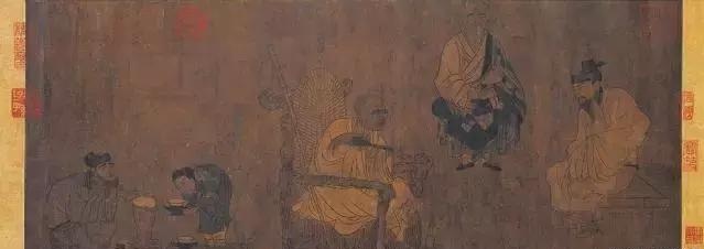 绝世国画《萧翼赚兰亭图》