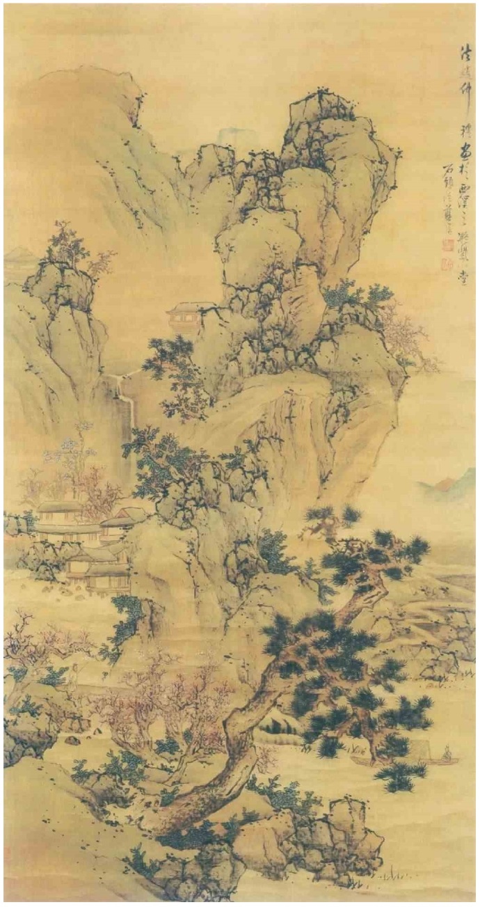 蓝瑛《山水图》