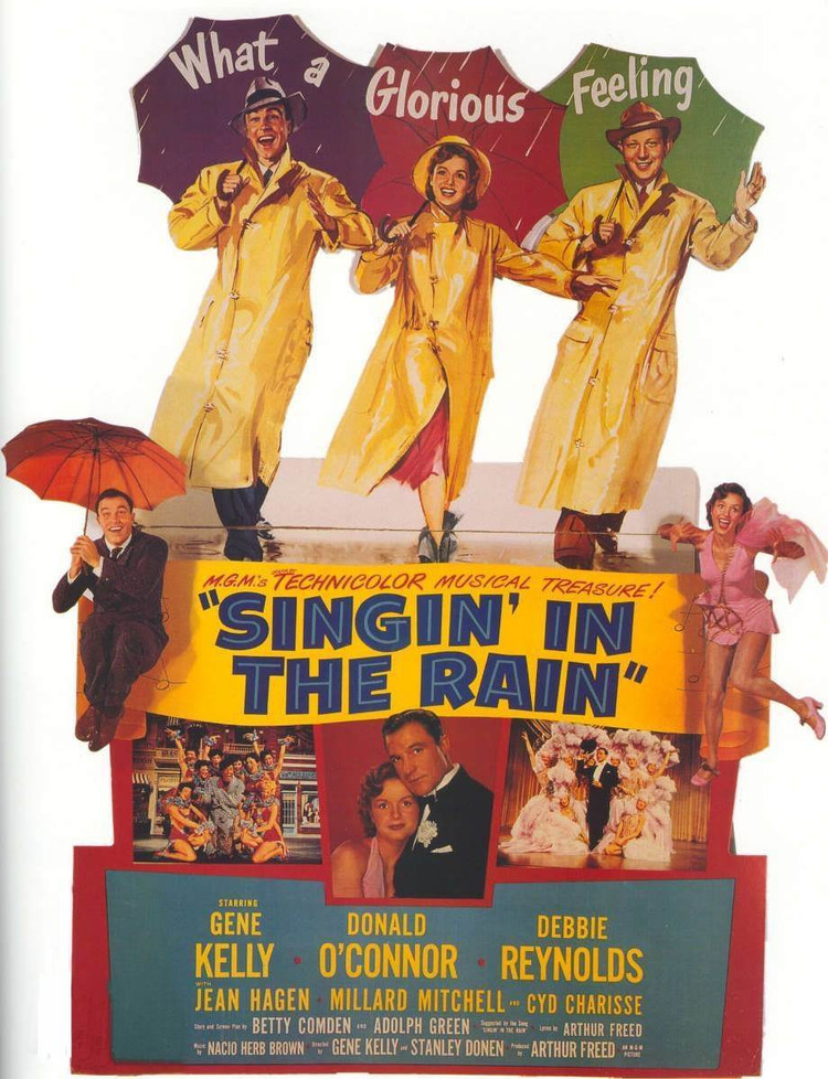 美国电影《singing in the rain 》（《雨中曲》）