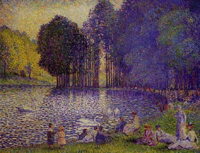 The Lake in the Bois de Boulogne