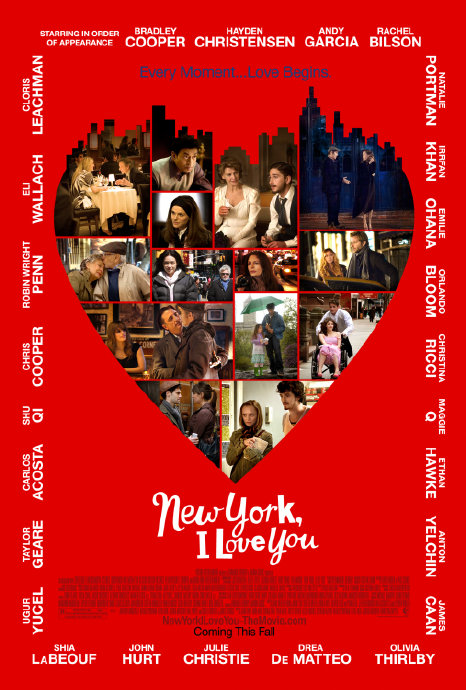 电影《New York, I Love You》（纽约，我爱你）