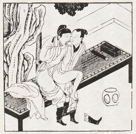 （明朝）士大夫之爱（男风 春宫图 收藏于美国）