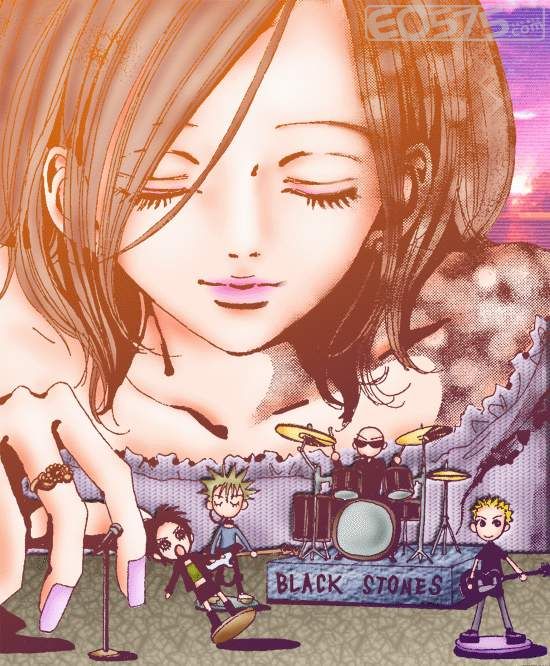 TV动画《NANA》片尾曲--《黑い涙》(黑色眼泪)  (土屋安娜)