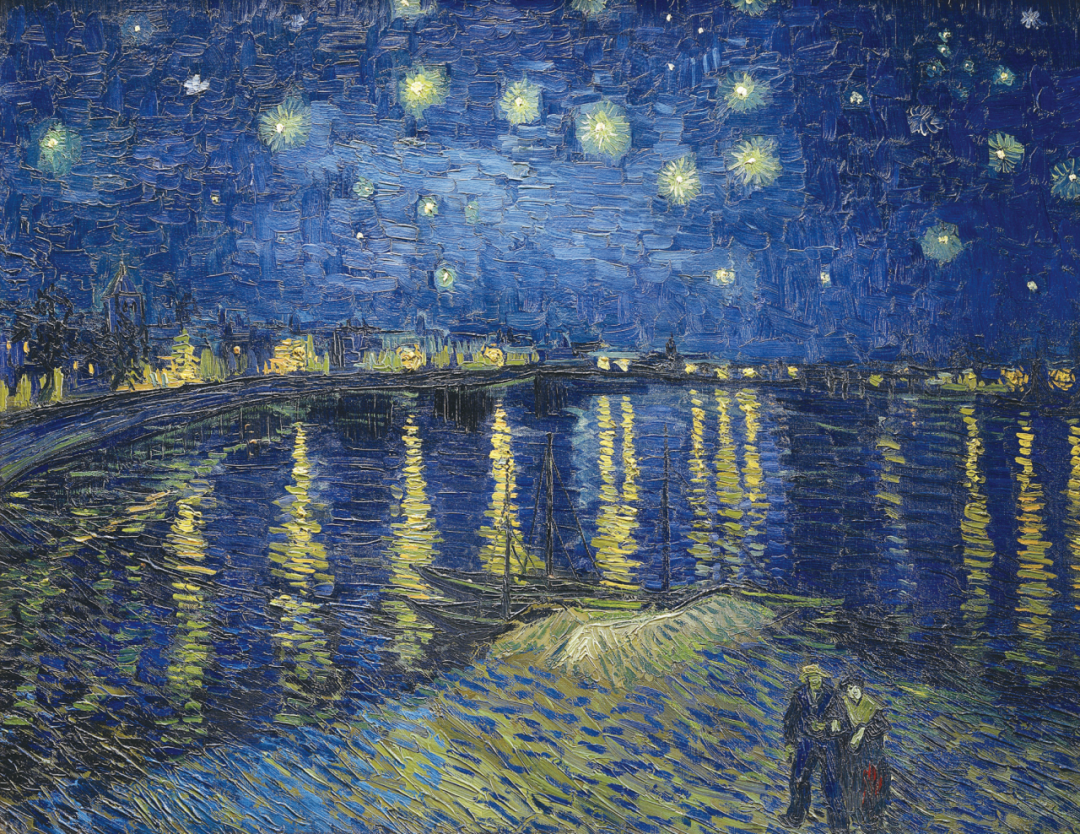 梵高的名画《罗纳河畔的星夜》赏析