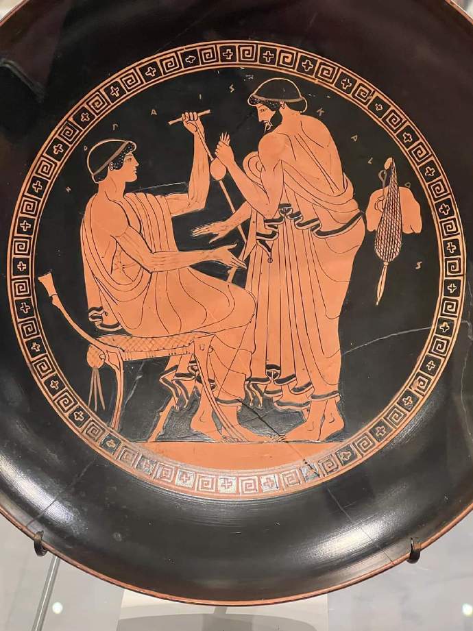 红绘kylix（饮水杯）