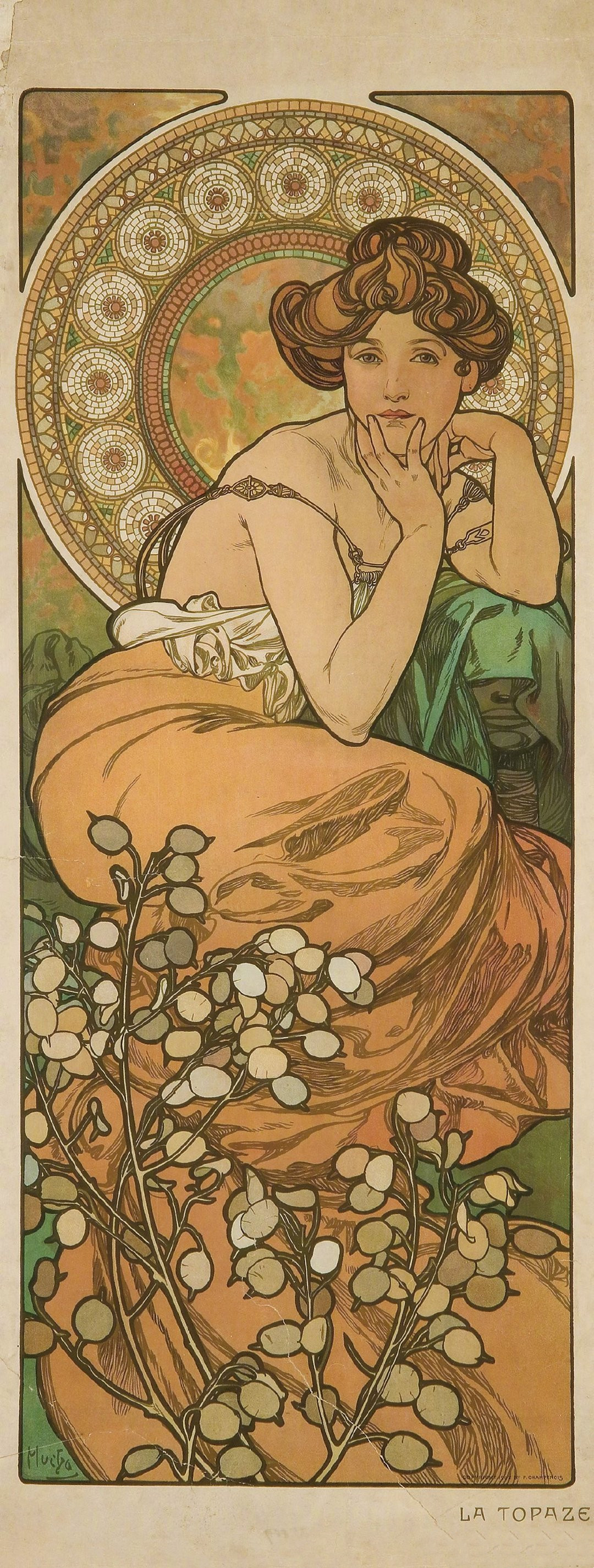 穆夏 宝石系列联画