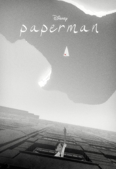 迪士尼製作的動畫短片[Paperman]