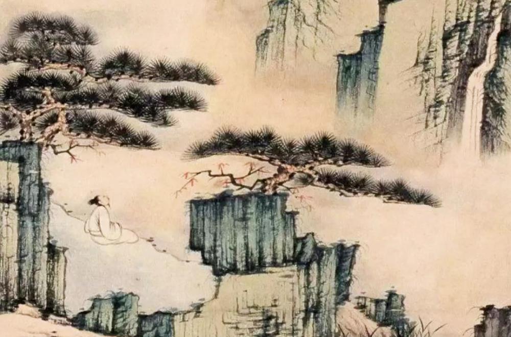 王维《行到水穷处， 坐看云起时》