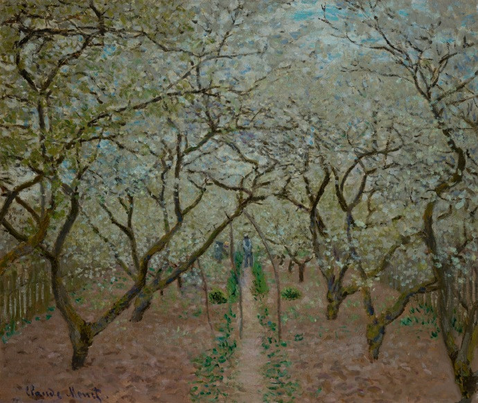Oscar-Claude Monet《盛开的果园》