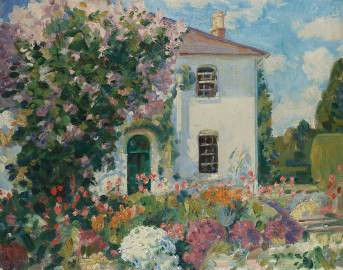 艺术家Wilfrid Gabriel de Glehn的风景油画