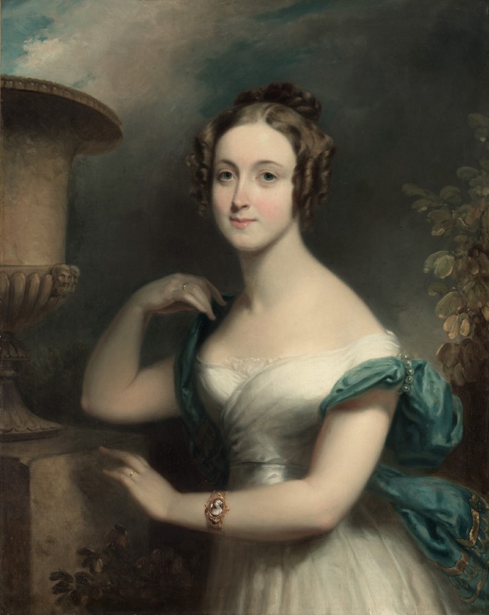 Henry Inman《Mary Ward Betts》（玛丽·沃德·贝茨）