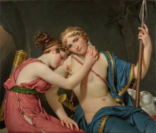 雅克-路易·大卫《The Farewell of Telemachus And 