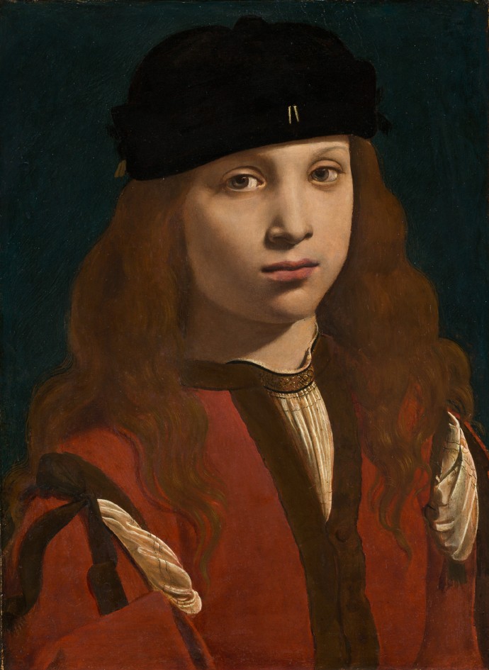 乔瓦尼·安东尼奥·博塔费奥《Portrait Of A Youth》（少年画像