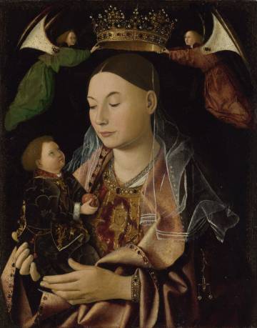 安托内洛·德·梅西纳《The Virgin And Child》（圣母子）