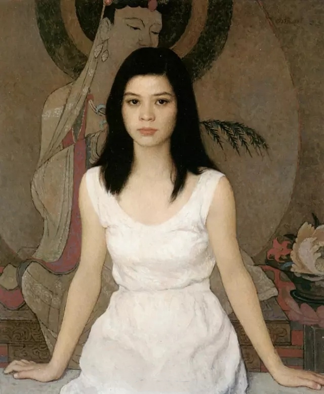 靳尚谊早期油画人物作品欣赏