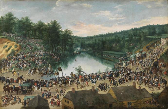 Denis van Alsloot《森林圣母节》