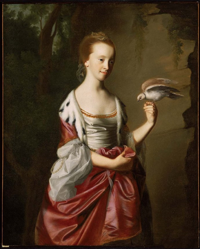 John Singleton Copley1766年为Elizabeth Ros