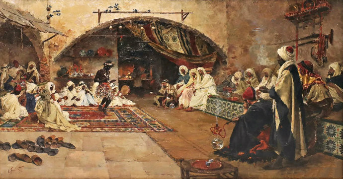 西班牙画家恩里克·西蒙奈（Enrique Simonet，1866-1927）1