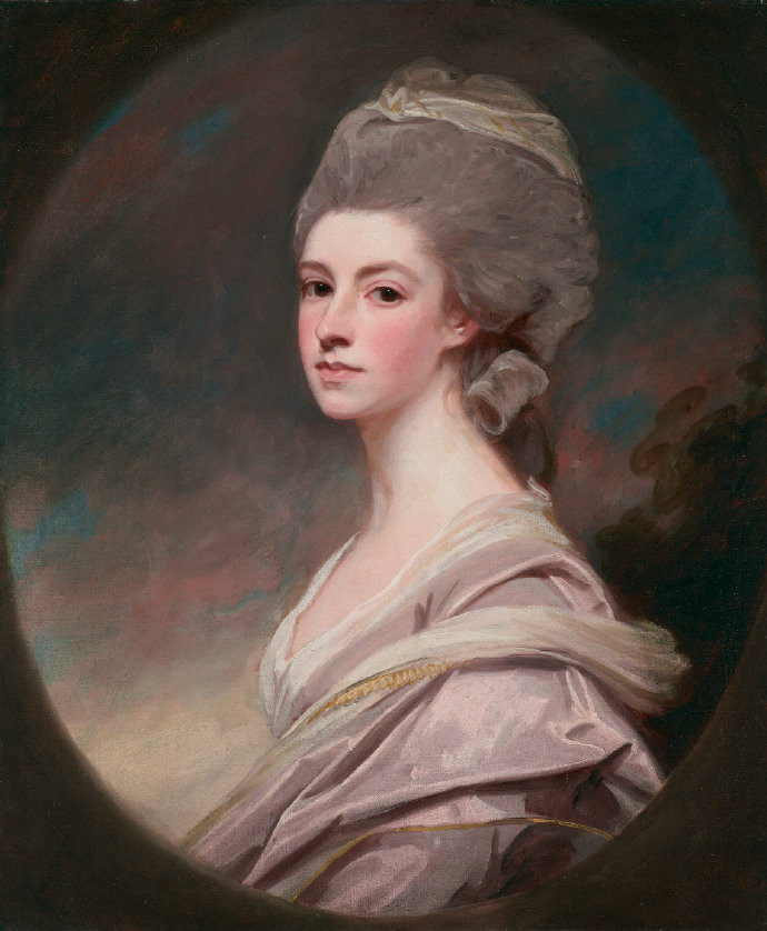 George Romney《苏珊娜·沃特曼肖像》
