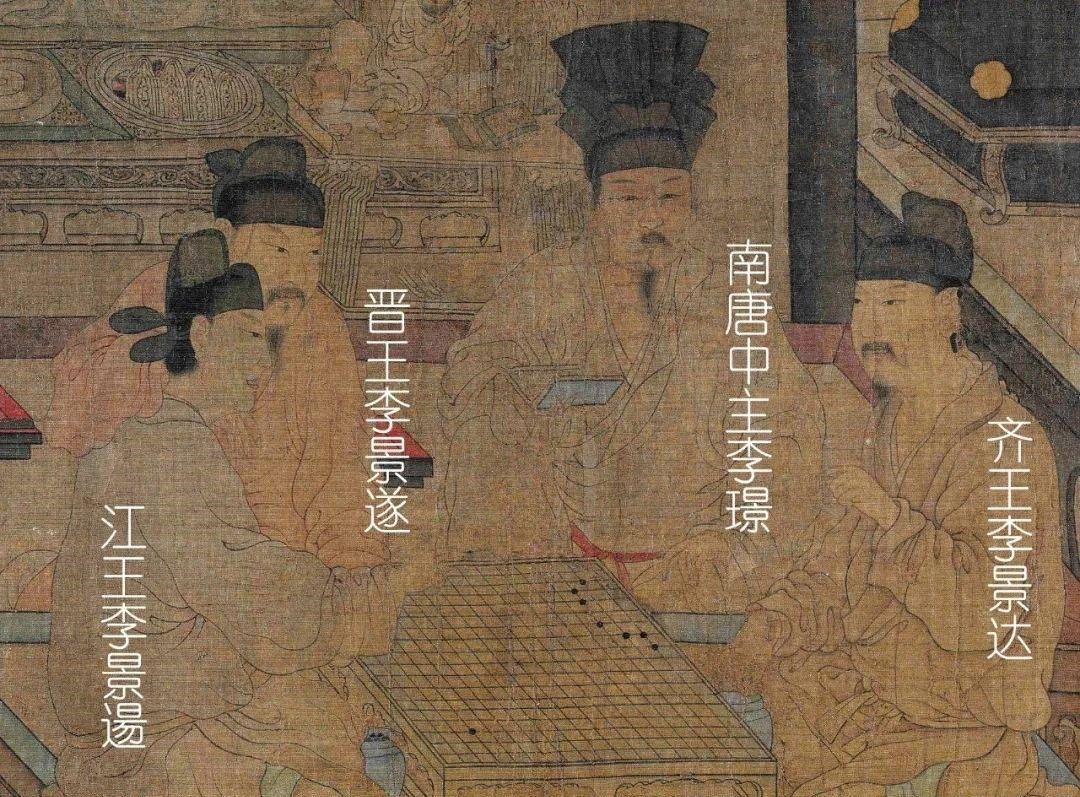 周文矩《重屏会棋图》