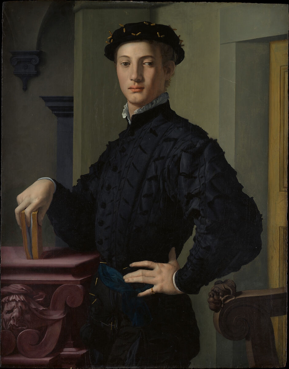布龙齐诺(Bronzino) 《青年男子的肖像》