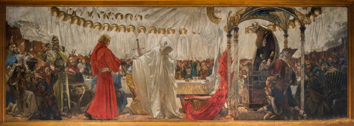 Edwin Austin Abbey《寻得圣杯》