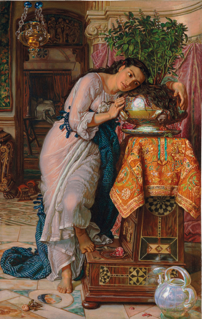 William Holman Hunt《Isabella and the Pot