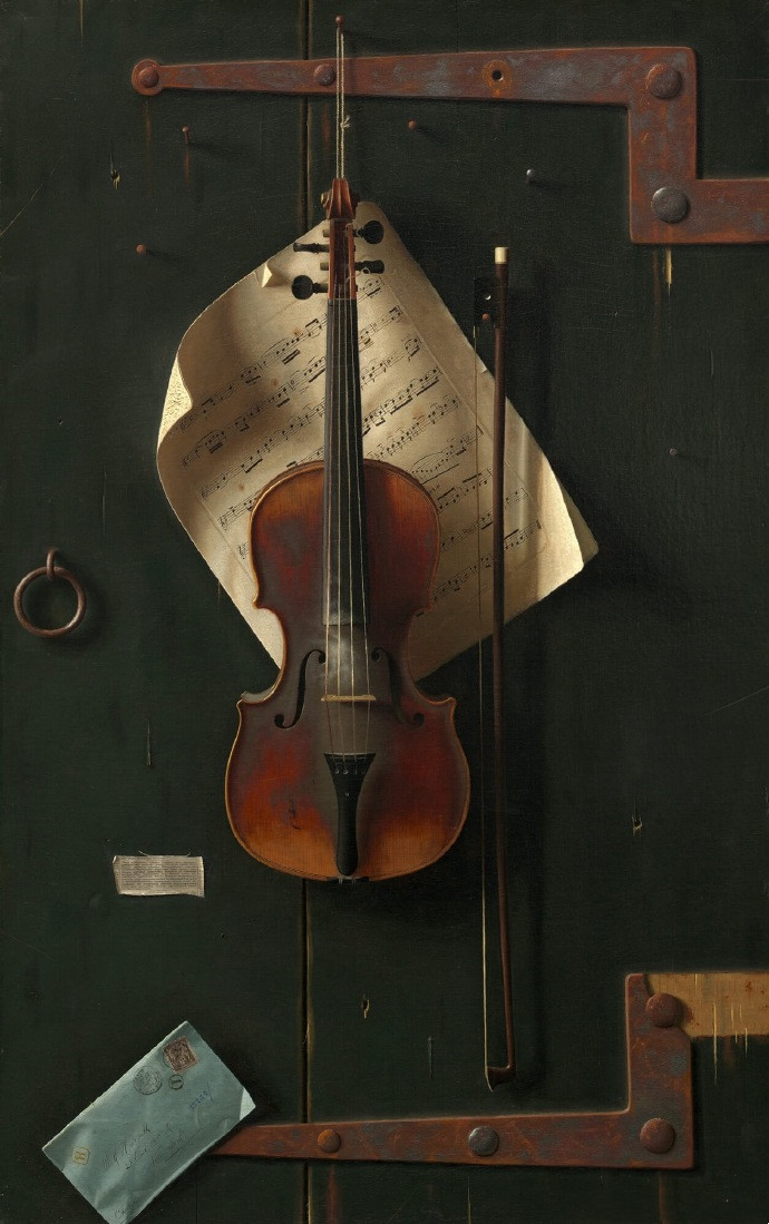 威廉·哈内特 《The Old Violin》（旧小提琴）