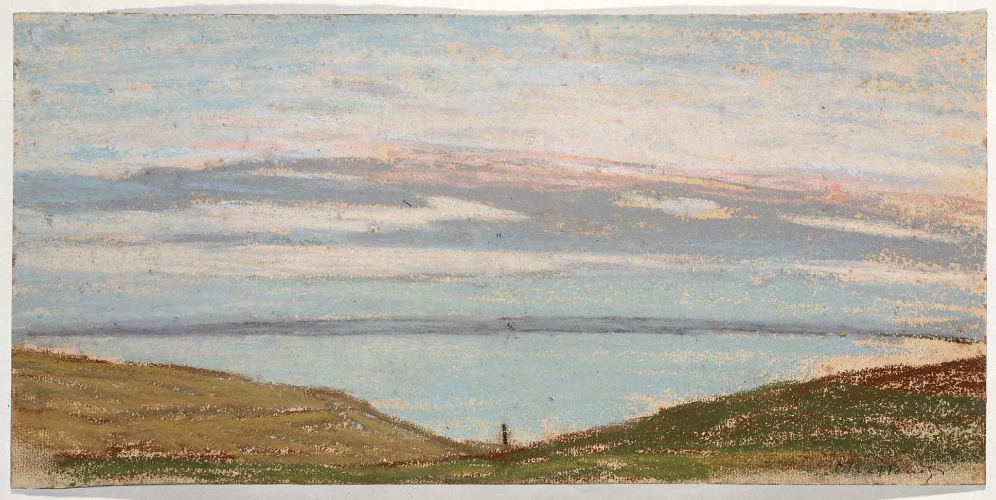 克洛德·莫奈（Claude Monet)的粉笔画欣赏