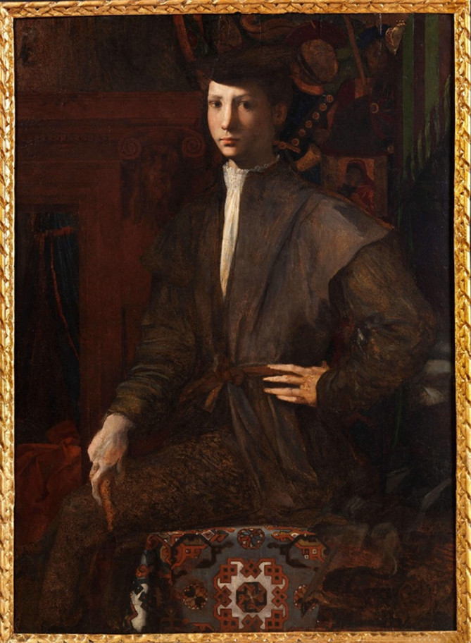 罗索·菲伦蒂诺《年轻人画像》（Portrait Of A Youth）