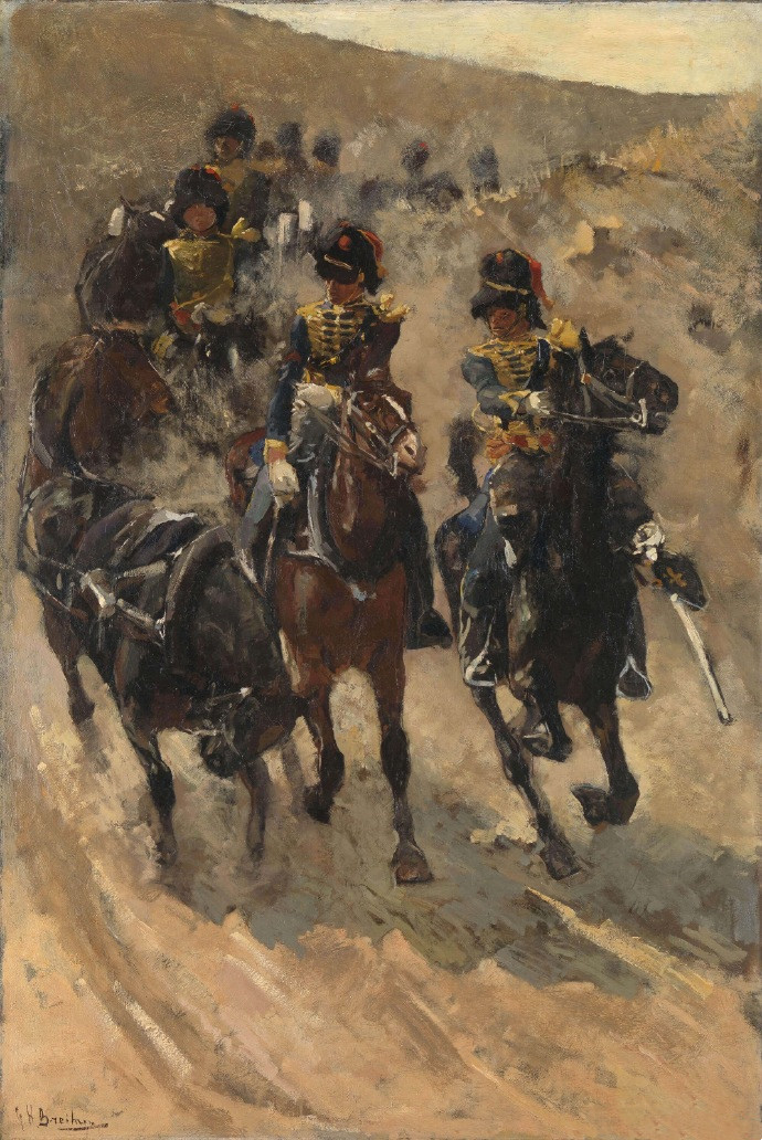 乔治·亨德里克·布雷特纳《黄色骑士》（De Gele Rijders）