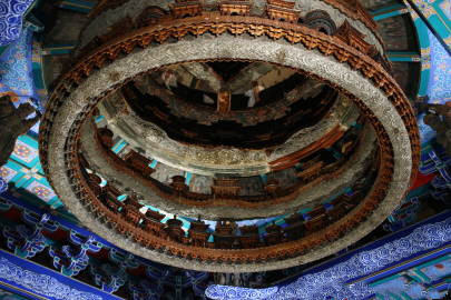 隆福寺藻井（明代，先农坛北京古代建筑博物馆藏品）