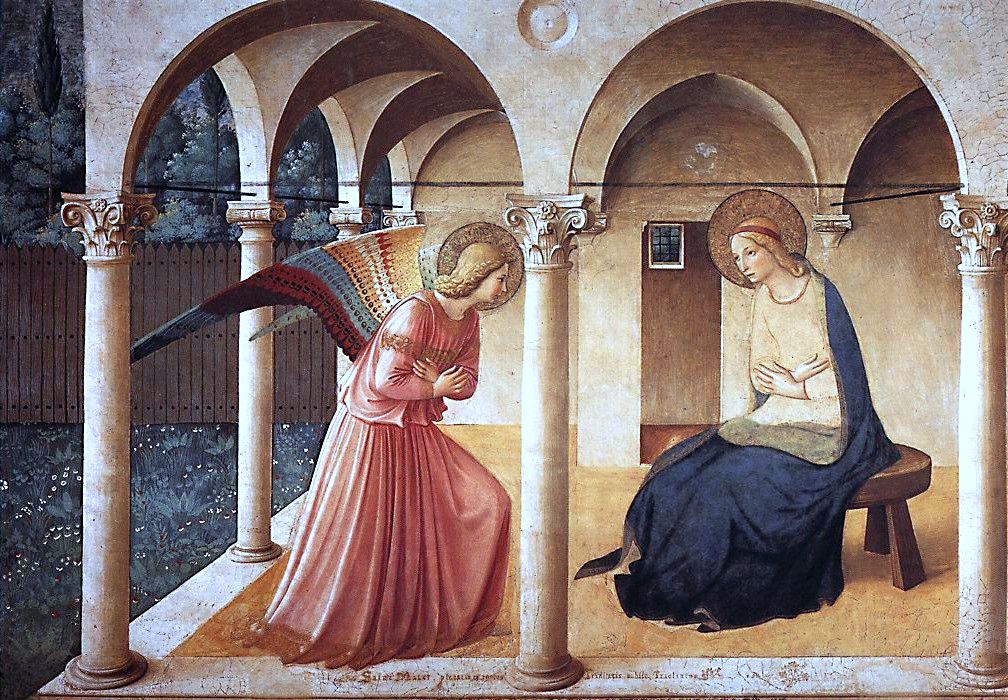  The Annunciation(Ca. 1450 )，天使报喜