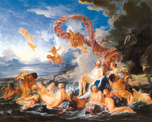 布歇《The Triumph of Venus》（维纳斯的凯旋）